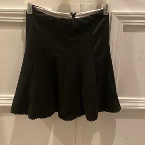 Black A line skirt size 0